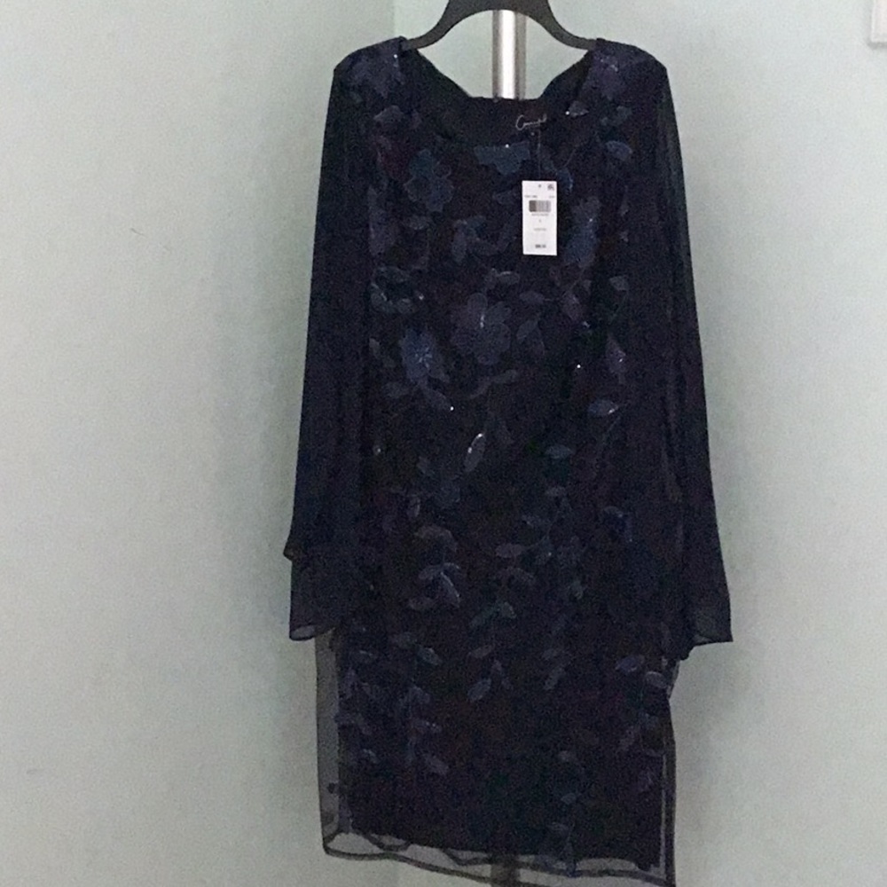 Connected apparel cocktail dress